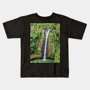 Alalum Falls, Sumilao, Bukidnon, Mindanao, Philippines Kids T-Shirt